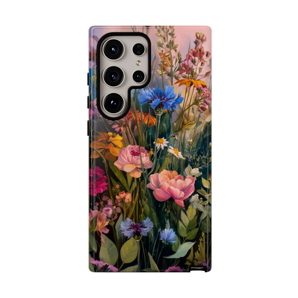 Wildflower Phone Case – Soft Oil Painting Floral Aesthetic