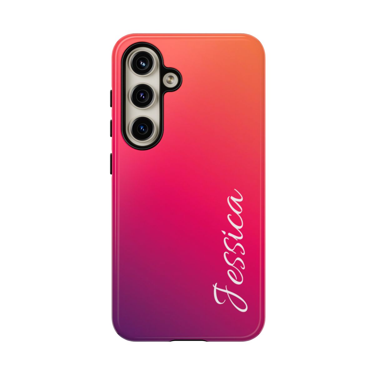 Personalized Ombre Gradient Phone Case - Custom Name