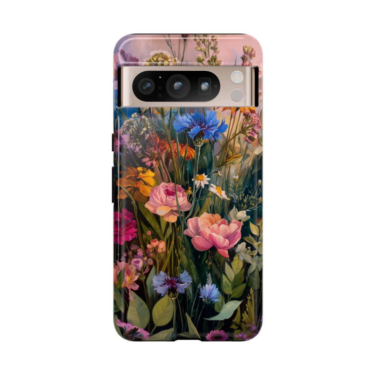 Wildflower Phone Case – Soft Oil Painting Floral Aesthetic
