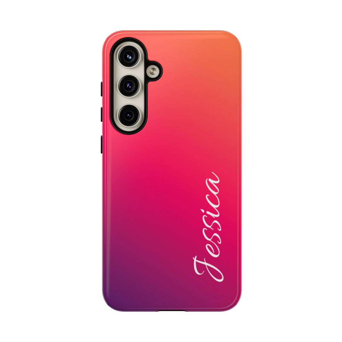Personalized Ombre Gradient Phone Case - Custom Name