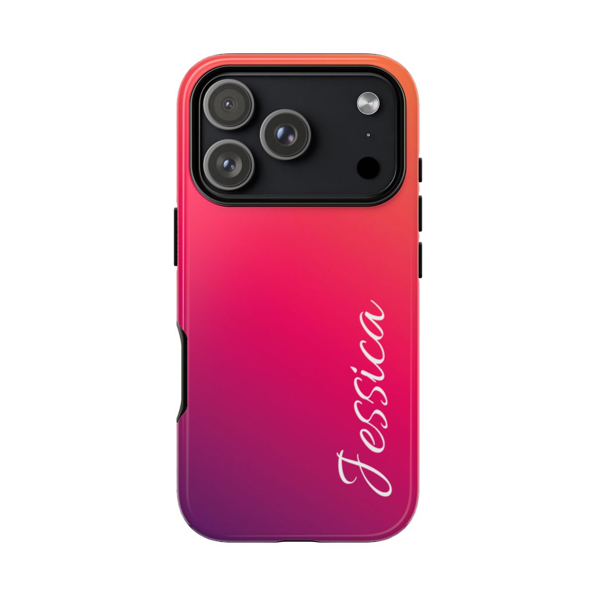 Personalized Ombre Gradient Phone Case - Custom Name