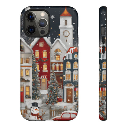 Cozy Winter Village Tough Case