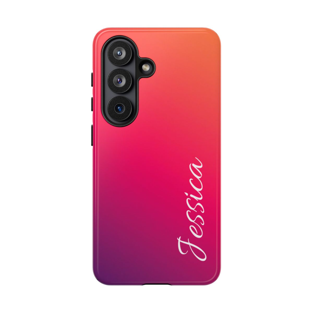 Personalized Ombre Gradient Phone Case - Custom Name
