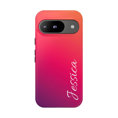 Personalized Ombre Gradient Phone Case - Custom Name