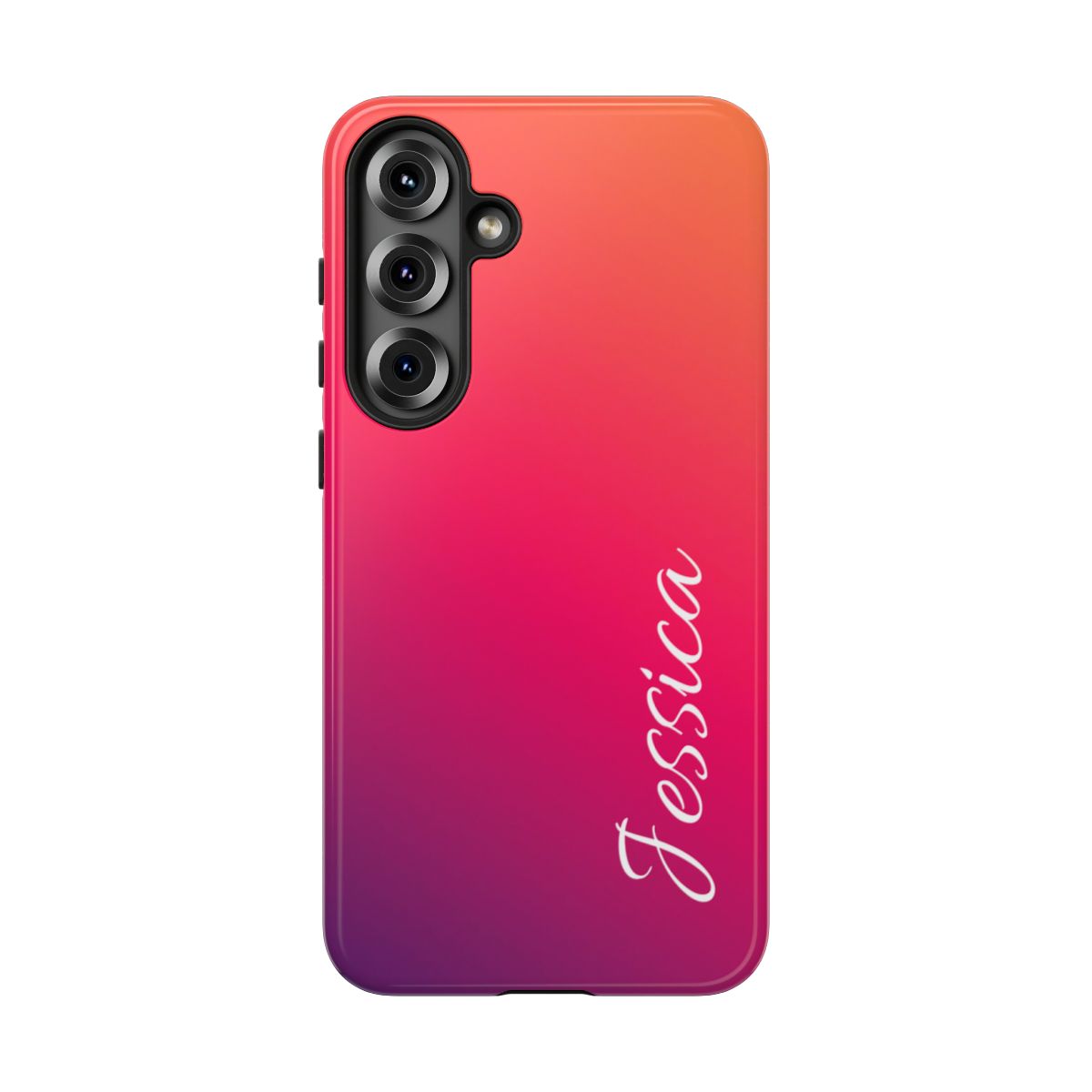 Personalized Ombre Gradient Phone Case - Custom Name