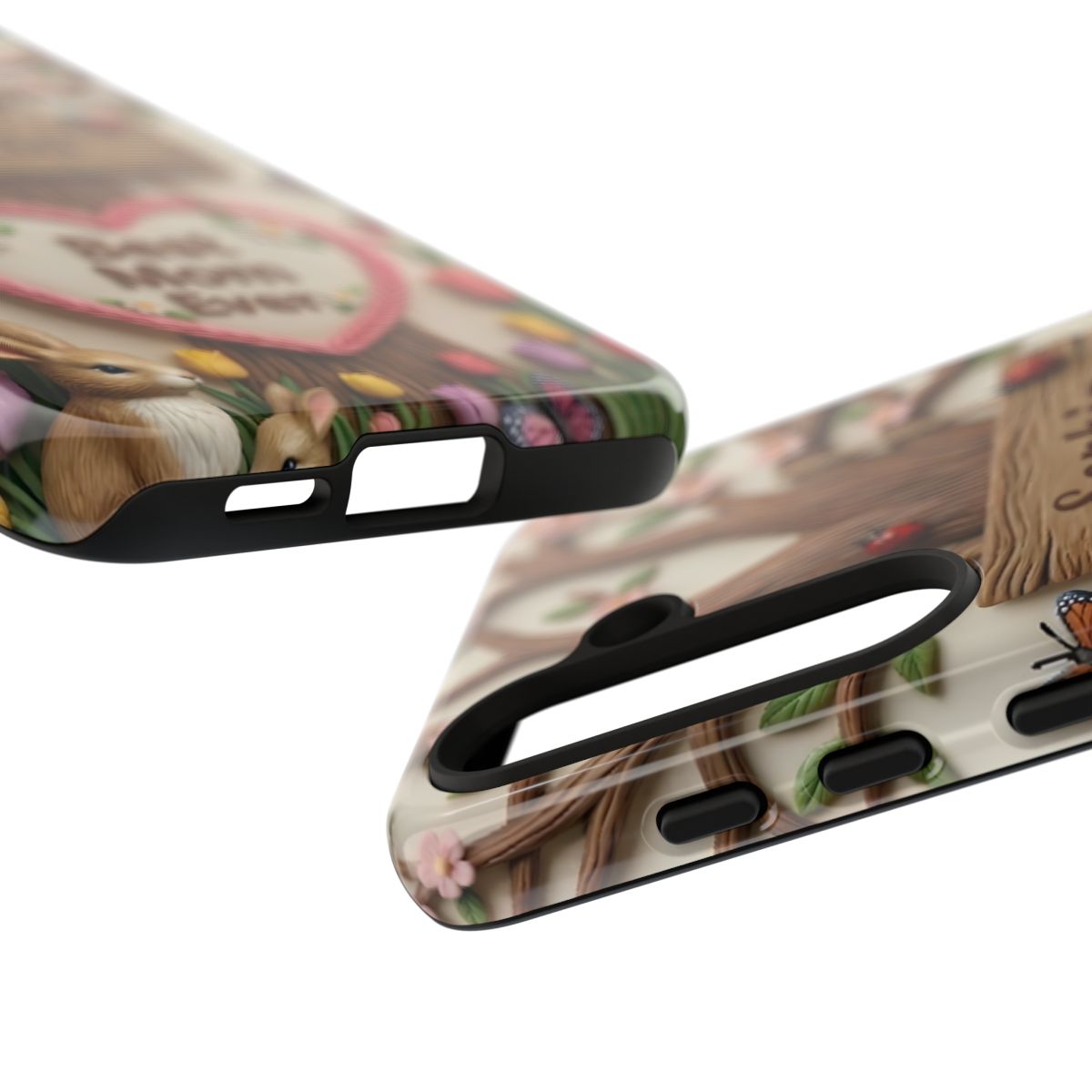 Personalized Best Mom Ever Phone Case - Whimsical Clay Garden