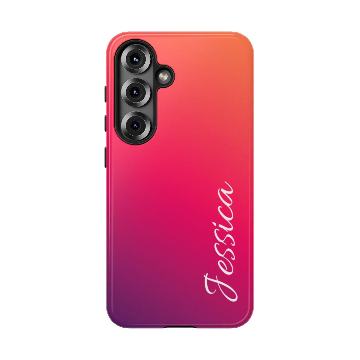 Personalized Ombre Gradient Phone Case - Custom Name