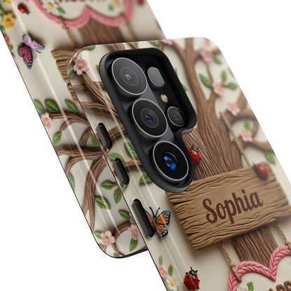 Personalized Mother’s Day Tree Phone Case - Custom Name