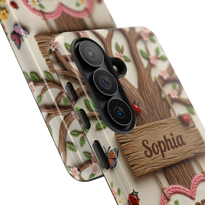 Personalized Mother’s Day Tree Phone Case - Custom Name