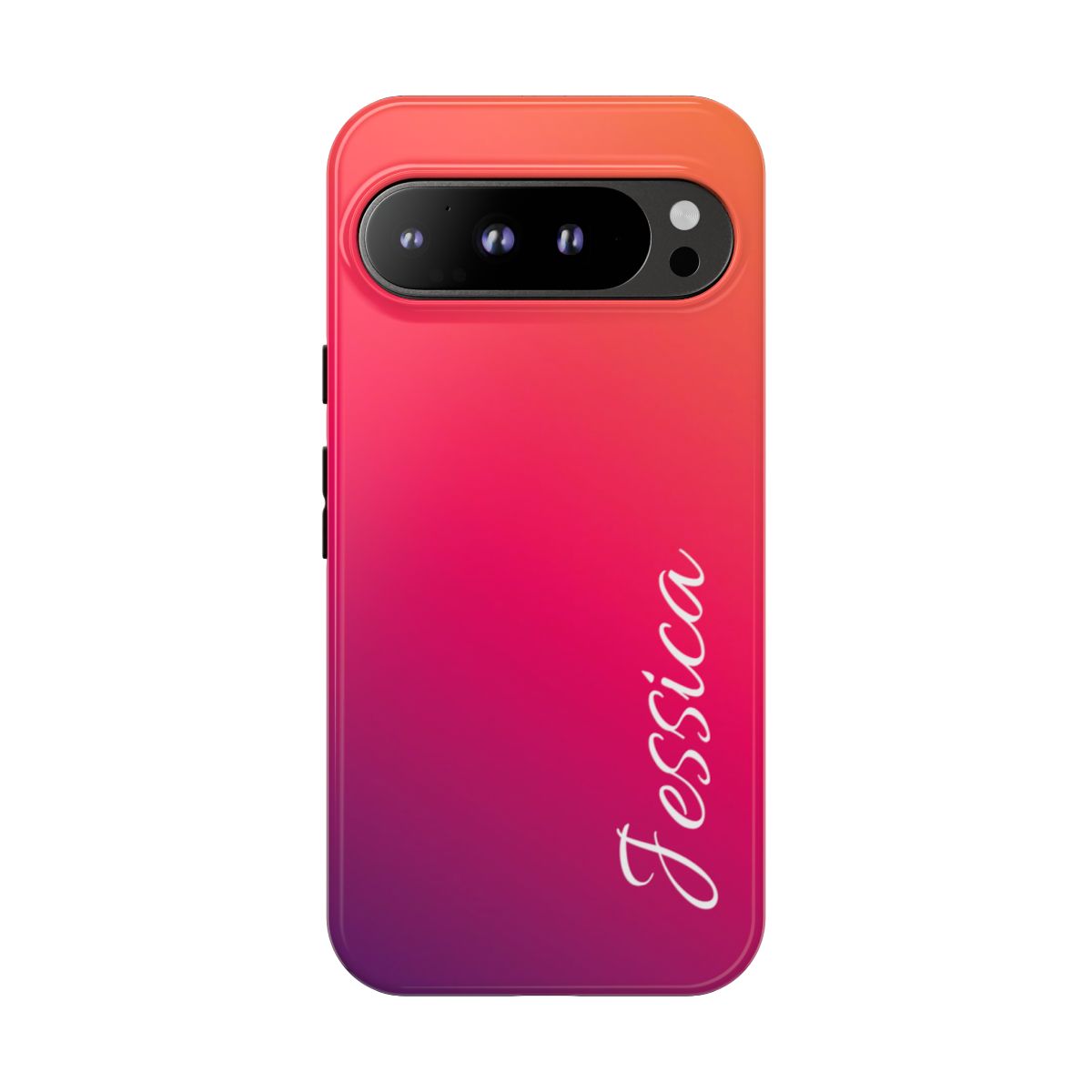 Personalized Ombre Gradient Phone Case - Custom Name