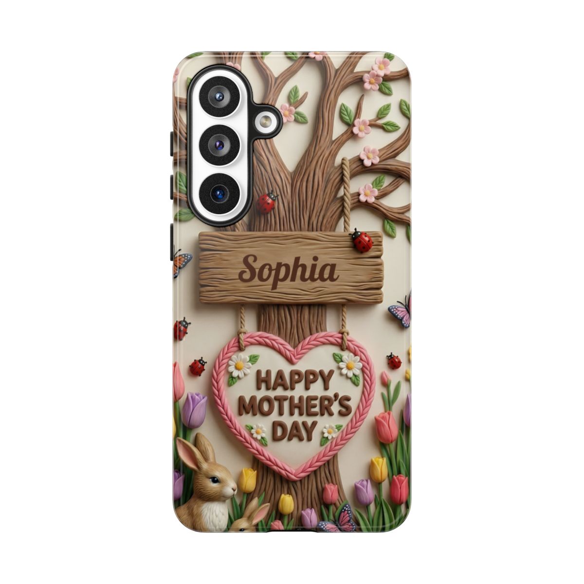 Personalized Mother’s Day Tree Phone Case - Custom Name