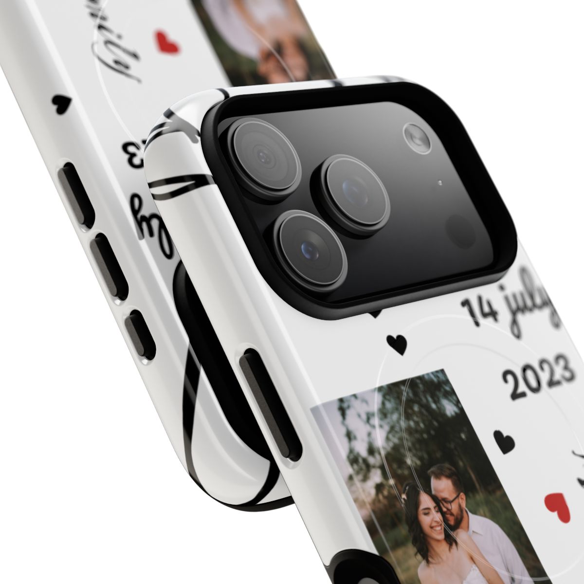 Custom Couple Photo & Anniversary Date Personalized Phone Case