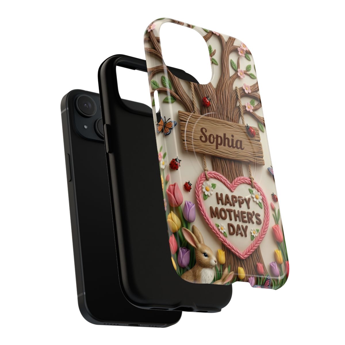 Personalized Mother’s Day Tree Phone Case - Custom Name