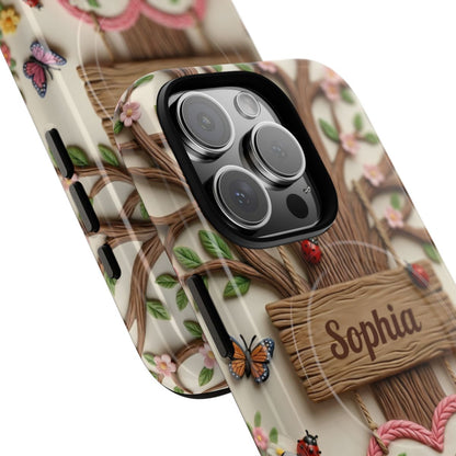 Personalized Mother’s Day Tree Phone Case - Custom Name