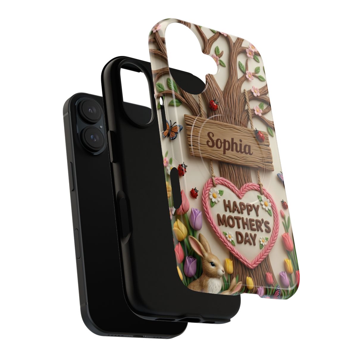 Personalized Mother’s Day Tree Phone Case - Custom Name
