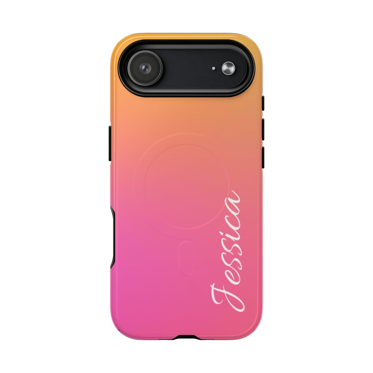 Personalized Ombre Gradient Phone Case - Custom Name