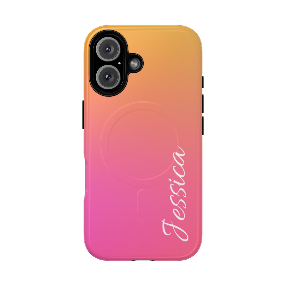 Personalized Ombre Gradient Phone Case - Custom Name