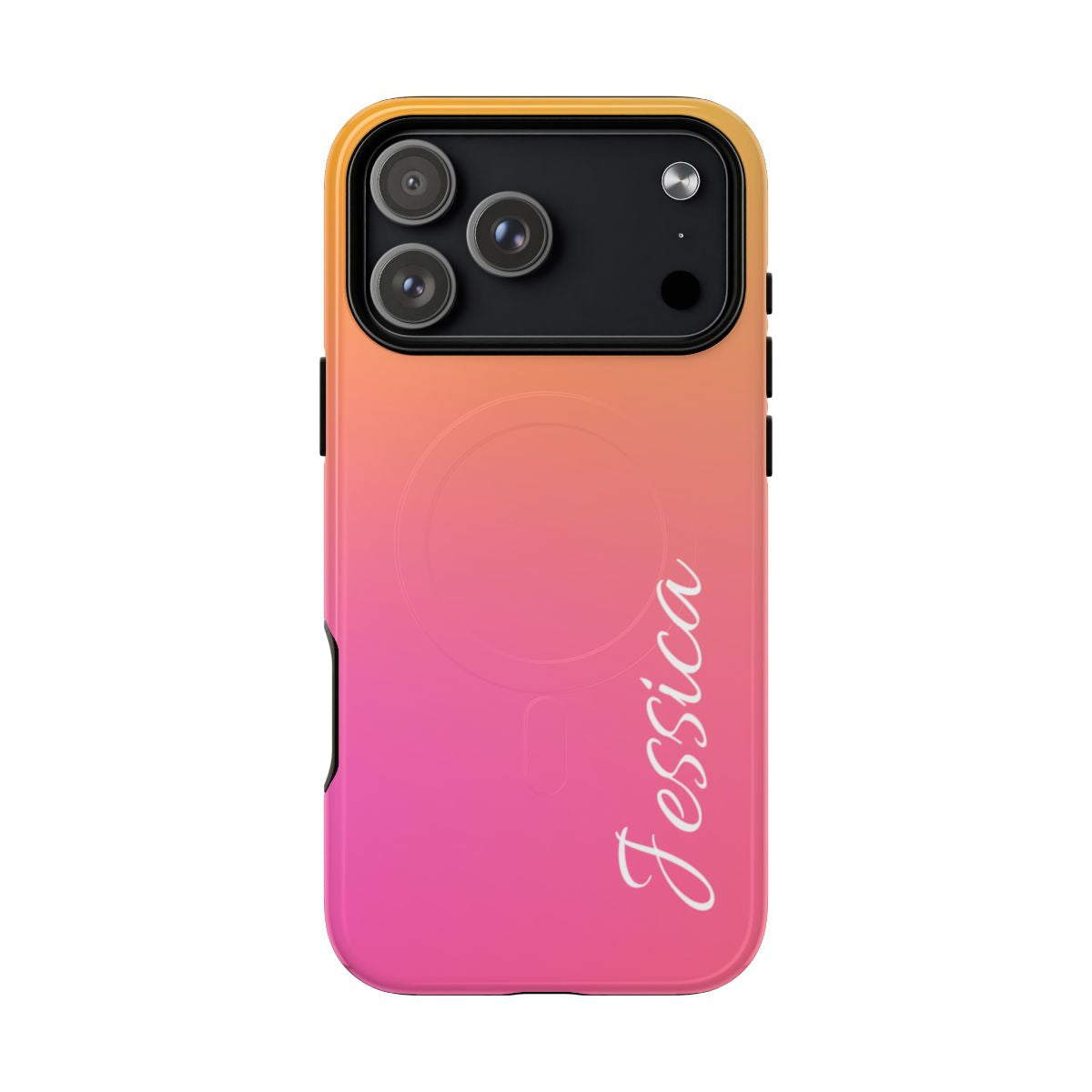 Personalized Ombre Gradient Phone Case - Custom Name