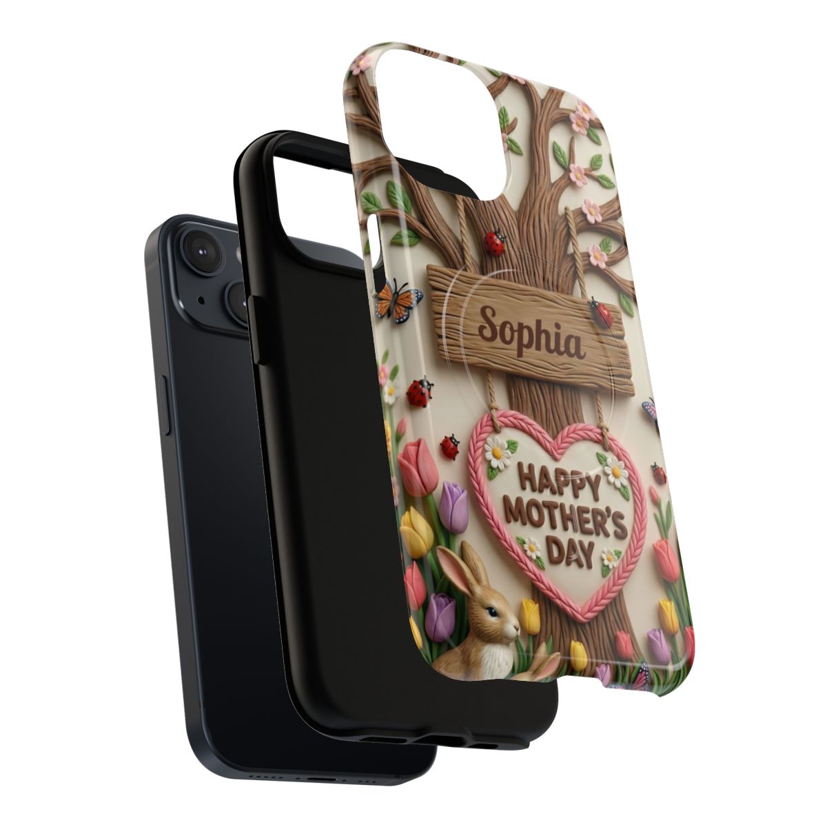 Personalized Mother’s Day Tree Phone Case - Custom Name