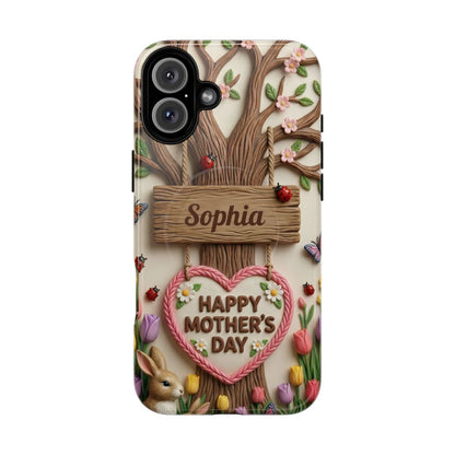 Personalized Mother’s Day Tree Phone Case - Custom Name