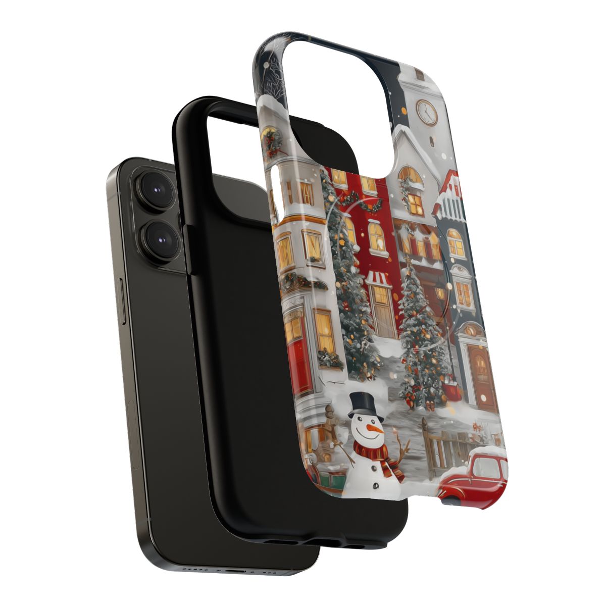 Cozy Winter Village Tough Case