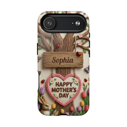 Personalized Mother’s Day Tree Phone Case - Custom Name