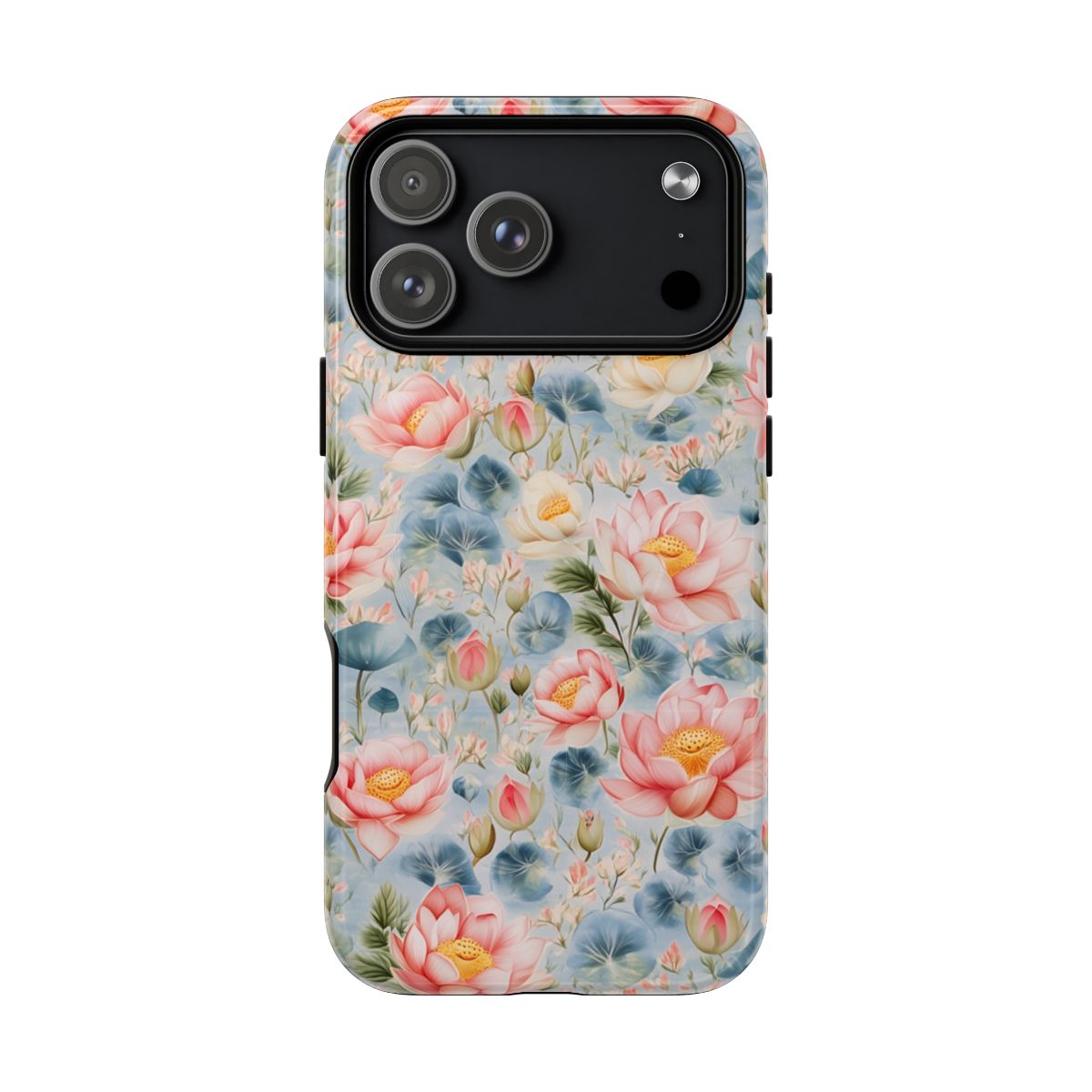 Water Lily Garden Phone Case - Soft Pastel Lotus Art