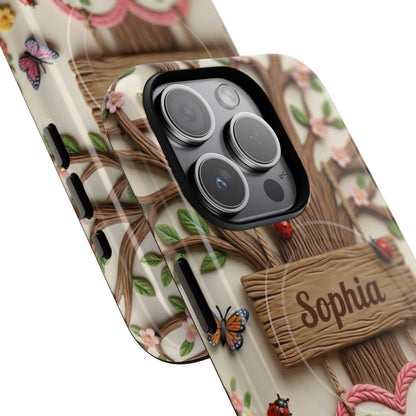 Personalized Mother’s Day Tree Phone Case - Custom Name