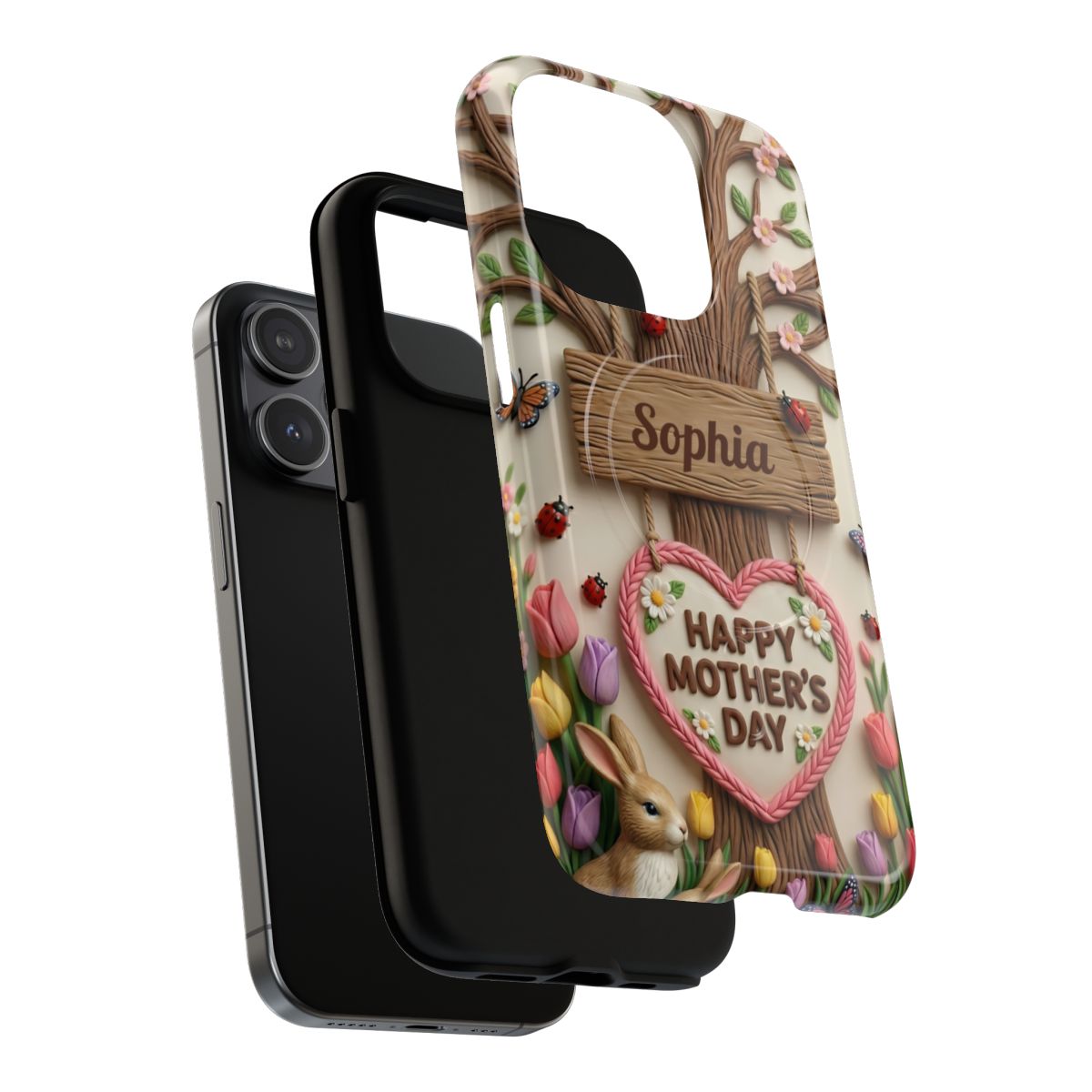 Personalized Mother’s Day Tree Phone Case - Custom Name
