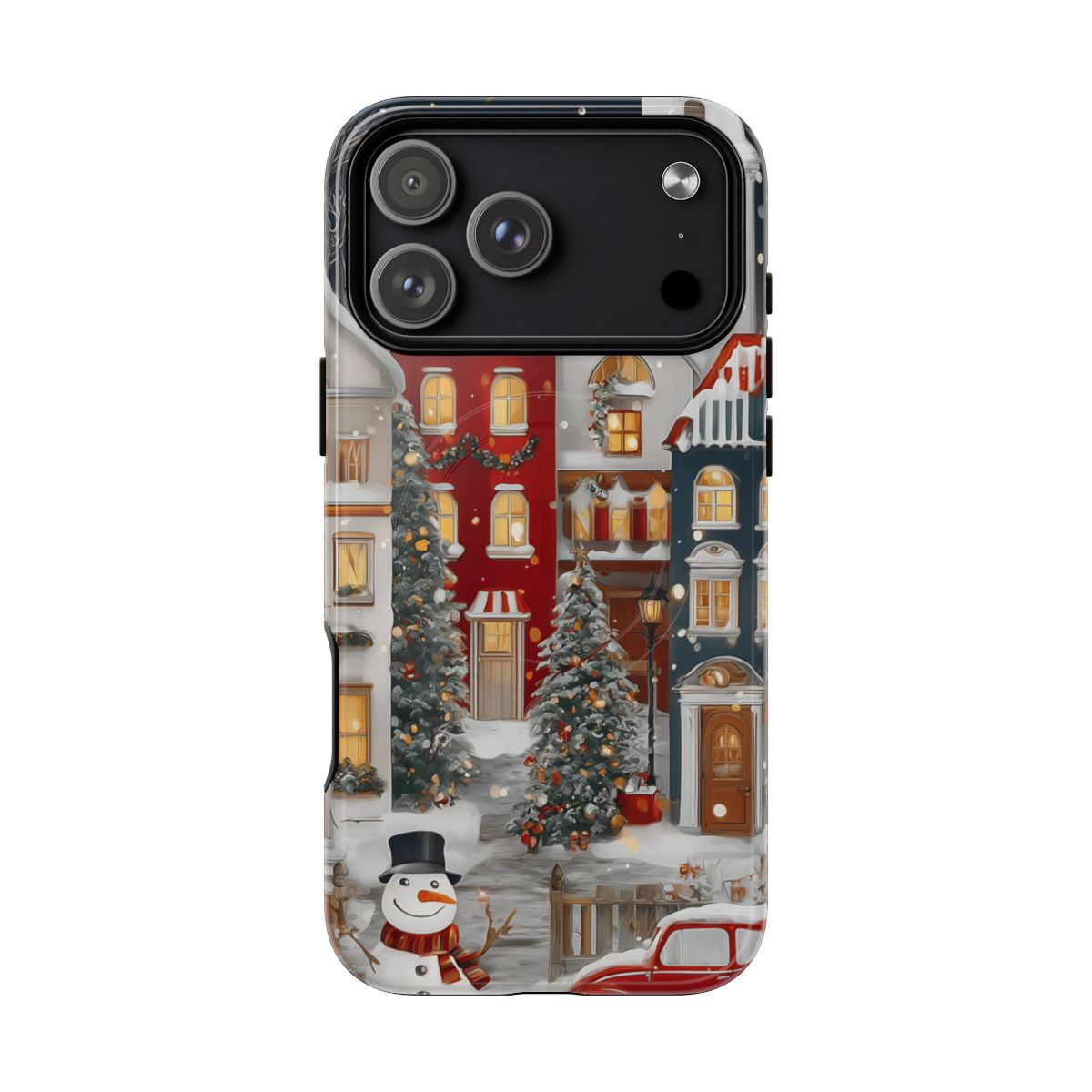 Cozy Winter Village Tough Case