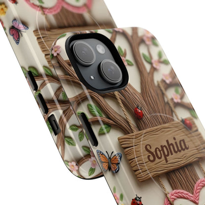 Personalized Mother’s Day Tree Phone Case - Custom Name