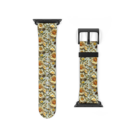 Daisy Bumblebee Apple Watch Strap